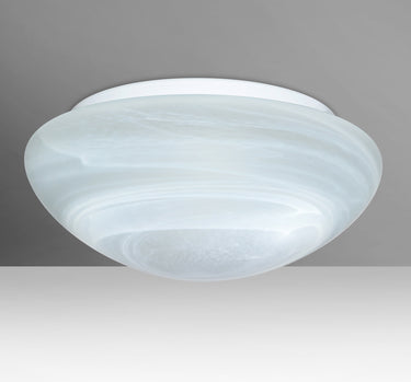 Bobbi 10 in Marble glass, straight-on | Besa Lighting – Besa photographs the Bobbi 12; the Bobbi 10 is the same design in a smaller size