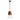 Maxim Lighting Carpenter 10" Mini Pendant Walnut/Black
