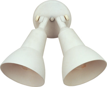 Maxim Lighting Spots 2-Light Outdoor Wall Mount White