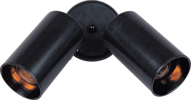 Maxim Lighting Spots 2-Light Can Wall/Flush Mount Black