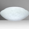 Nova 13 in Carrera glass, straight-on | Besa Lighting