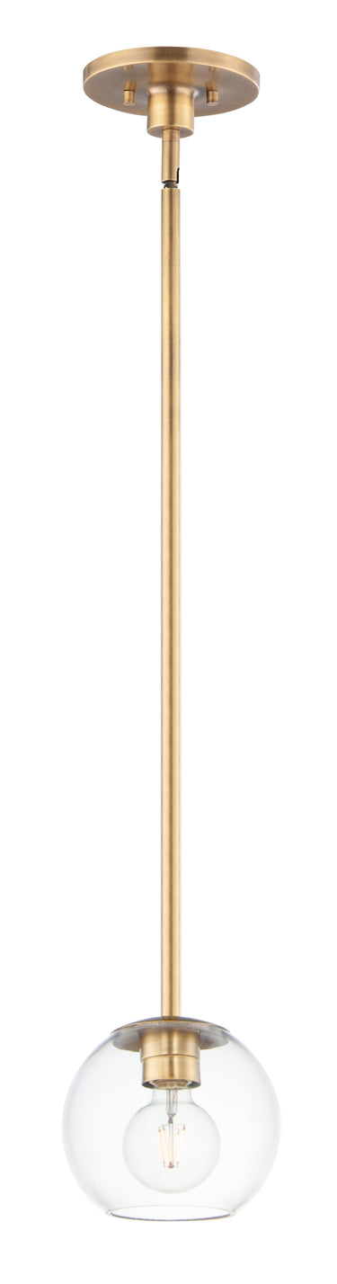 Maxim Lighting Branch Mini Pendant Natural Aged Brass
