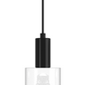 A-Lamp LED Pendant Light by Blackjack Lighting for Residential Interiors in Black FInish