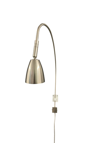 House of Troy Advent Arch LED satin nickel plug in picture light (GU10LED included)