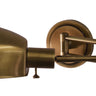 House of Troy Addison Antique Brass Pharmacy Wall Swing Arm Lamp