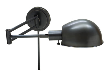 House of Troy Addison Oil Rubbed Bronze Pharmacy Wall Swing Arm Lamp