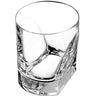 Enzo Mari Conversazione crystal tumblers for Arnolfo di Cambio, four different bases