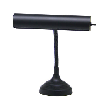 House of Troy Advent 10" Black Piano and Desk Lamps