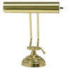 House of Troy Advent 10" Polished Brass Piano and Desk Lamps