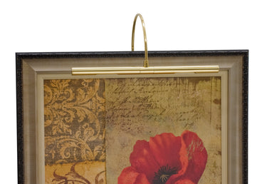 House of Troy Advent Profile 16" Polished Brass Plug-In Picture Lights