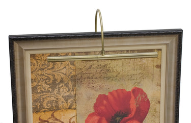House of Troy Advent Profile 16" Antique Brass Plug-In Picture Lights