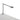 Mosso Pro LED Desk Lamp – Metallic Black, Grommet Mount