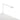 Mosso Pro LED Desk Lamp – White, Through-Table Mount