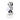 Finesse Decor Lighted Astronaut Sculpture Black & Silver Small