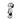 Finesse Decor Astronaut Sculpture Black & Silver Small
