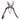 Opened, hooked anvil blade · Pruning Shears, Tobisho (view 8)