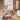 Aduma wool rug in Terracotta, full view