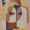 Aduma wool rug in Terracotta, full view