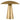 Aegis LED Table Lamp in Natural Brass Finish by Visual Comfort
