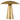 Modern brass LED table lamp with travertine base for luxury bedrooms or office desks