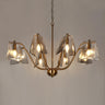 Brass Sputnik Chandelier, 8-Lights, 35 inch Diameter