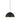 Akova Pendant Light Black and Matt Brass