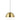 Akova-Style Large Globe Pendant - Contemporary Acrylic Diffuser, Matte Brass