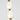 Collier 28, natural brass finish, contemporary Alabaster wall lighting.