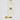 Natural brass finish, Collier 28 luxury Alabaster LED wall sconce.