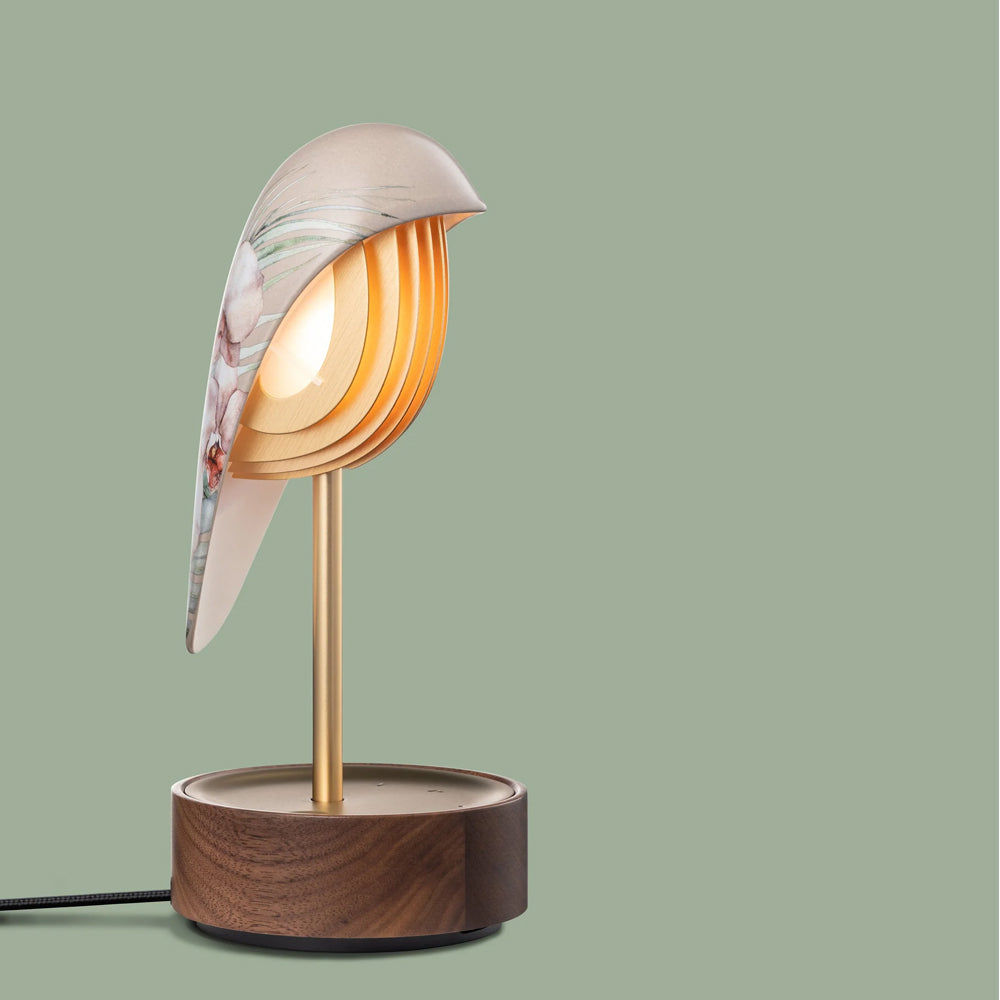 Daqiconcept Alarm Clock + Light Chirp Blooming Orchid