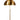 Cordless LED table lamp with dark antique brass finish and beige fabric shade