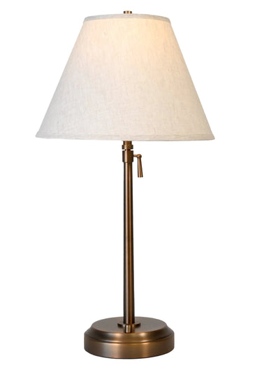 Antique Brass Alexis Cordless Table Lamp for Modern Homes
