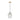 Alina Medium Accent Pendant Light, polished nickel finish, modern pendant lighting