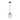 Hand-blown glass pendant light, Alina teardrop design