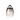 Visual Comfort Alina pendant light in modern teardrop glass design