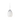 Hand-blown Polish glass pendant light in teardrop shape