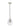 Hand-Blown Glass Pendant Light - Alina Accent Pendant in Polished Nickel