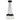 Modern Edison-style Alva 11-Light Chandelier - Black Finish
