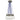 Edison-Style Chandelier: Alva 11-Light - Satin Nickel with Blue cord.