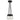 Alva 7-light chandelier in a modern kitchen, adding style - Black finish.