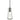 Warm 3000K LED pendant with crystal bulb for contemporary homes