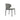 Modern upholstered dining chair with black powder coated steel base