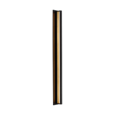 Large Black Outdoor Wall Light - Anton 48" Modern Sconce by Visual Comfort