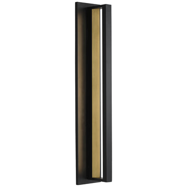Anton Large Outdoor Wall Light | Black | Modern & Weatherproof LED Sconce