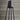 Visual Comfort Apex Floor Lamp Illuminating a Restaurant Patio - Closeup, Bronze