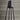 Visual Comfort Apex Floor Lamp Illuminating a Restaurant Patio - Closeup, Bronze
