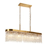 Ardanidula 5-Light Brass Rectangle Kitchen Island Light HA05195