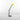 Modern adjustable task lamp Tolomeo Micro Yellow shade with black base, premium Italian design for residential workspaces