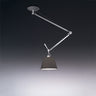 Tolomeo Off Center Suspension Pendant Light by Artemide in modern Italian design for residential and commercial interiors