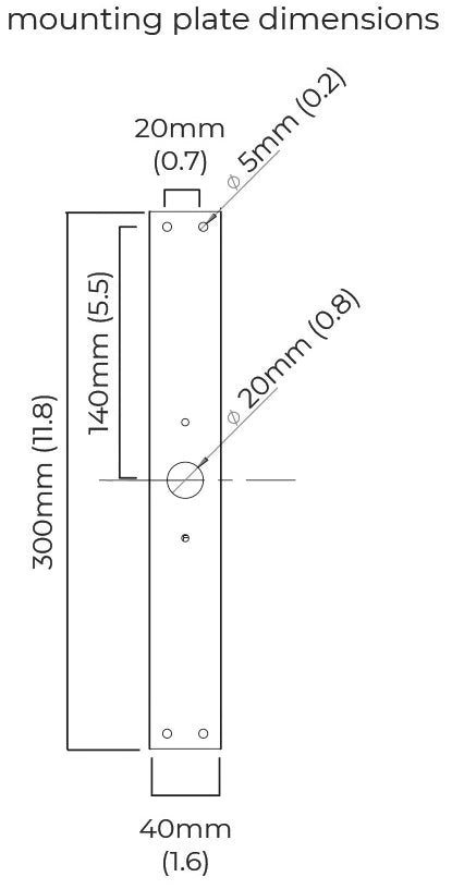 Artes 300 Wall Light by CTO Lighting